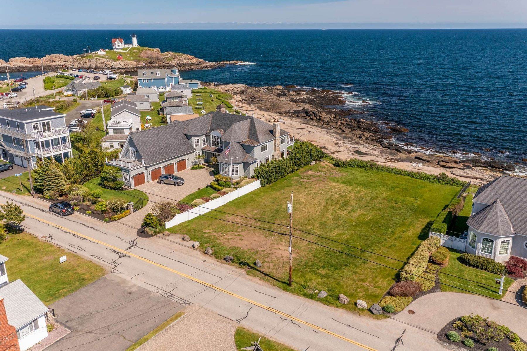 Land for Sale at Unobstructed Ocean Views - Level Building Lot on Nubble Peninsula 175 Nubble Road, York, ME 03909