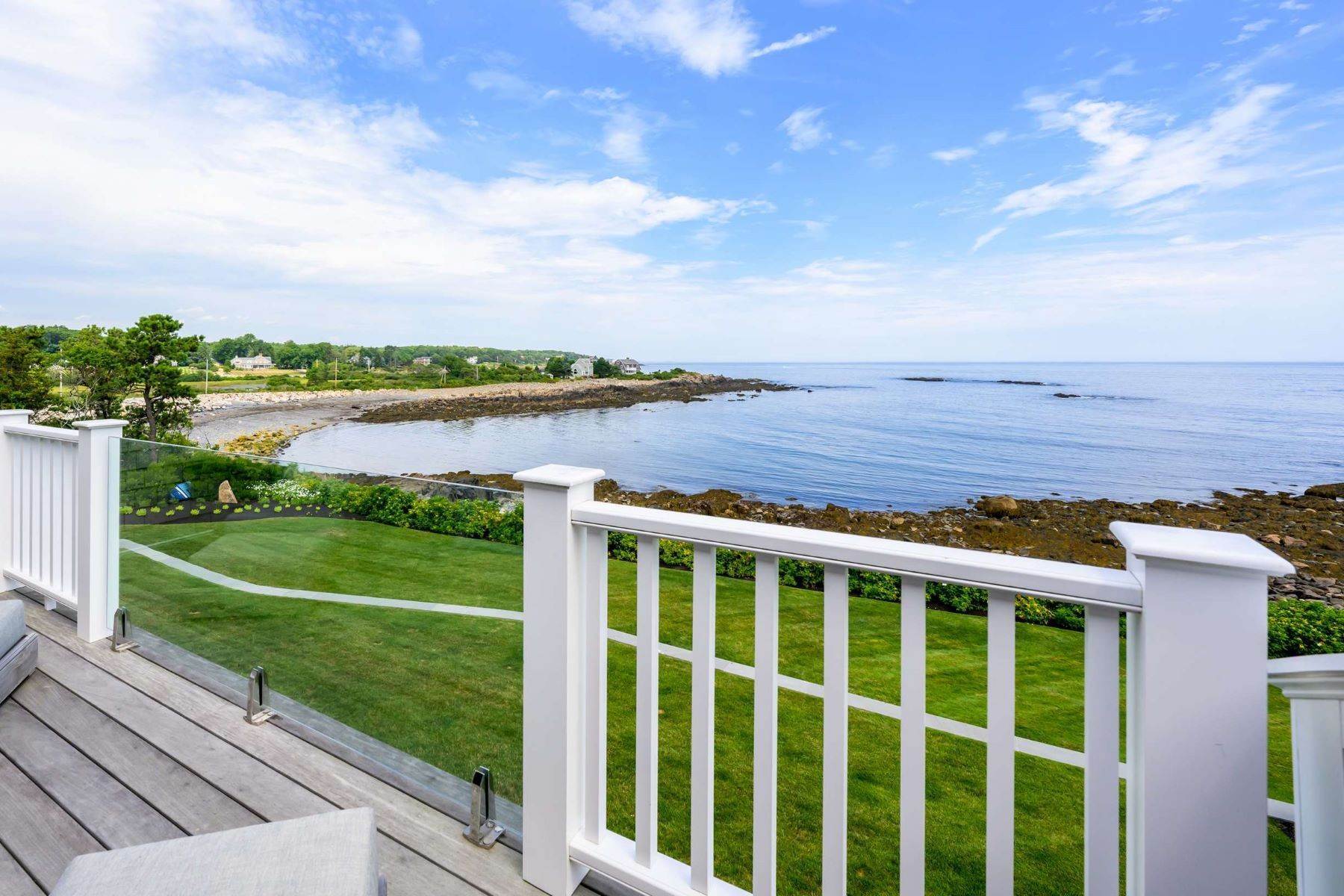 32. Single Family Homes for Sale at Extraordinary Oceanfront Estate in Cape Neddick 4 Bayberry Lane, York, ME 03902